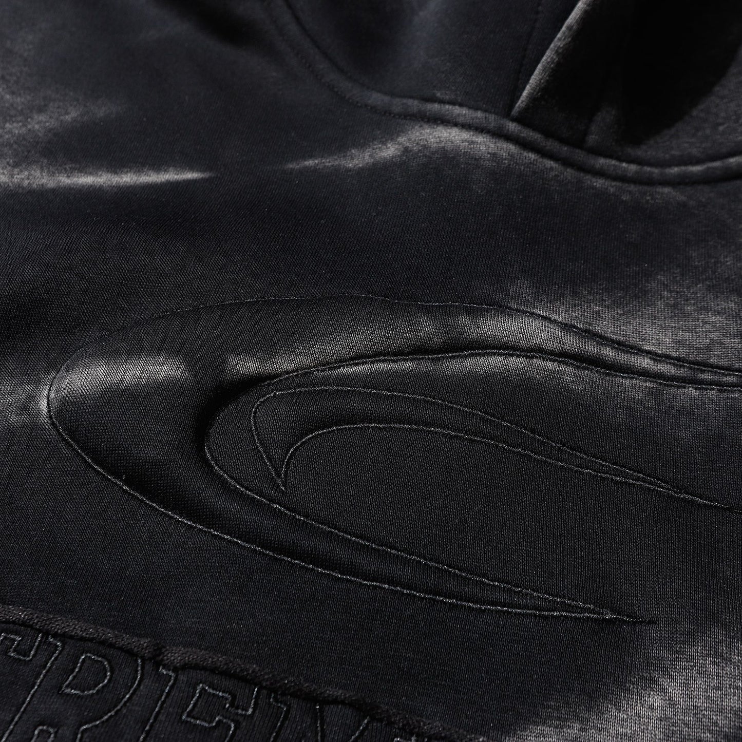 Washed Tie-Dye Patchwork Pullover Hoodie WN16182