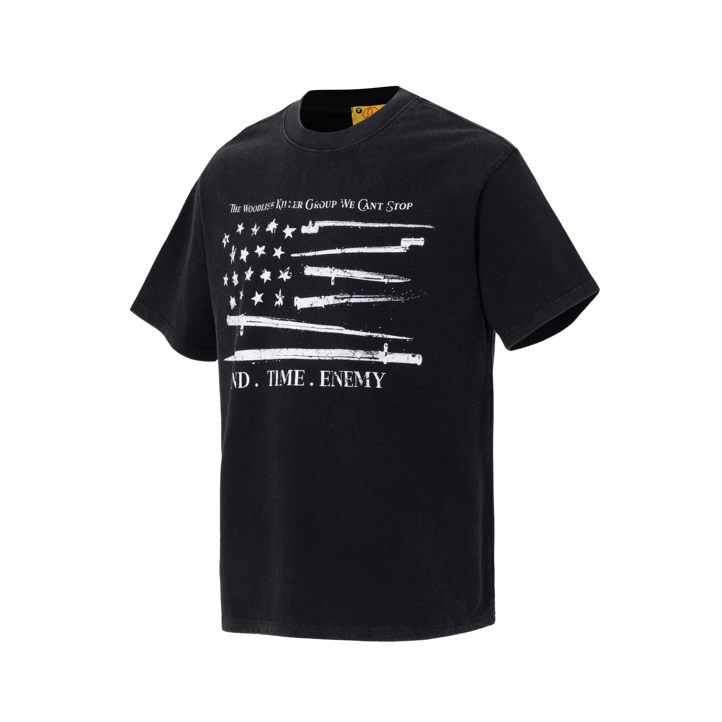 Washed Graphic Print Short Sleeve T-Shirt WN25904