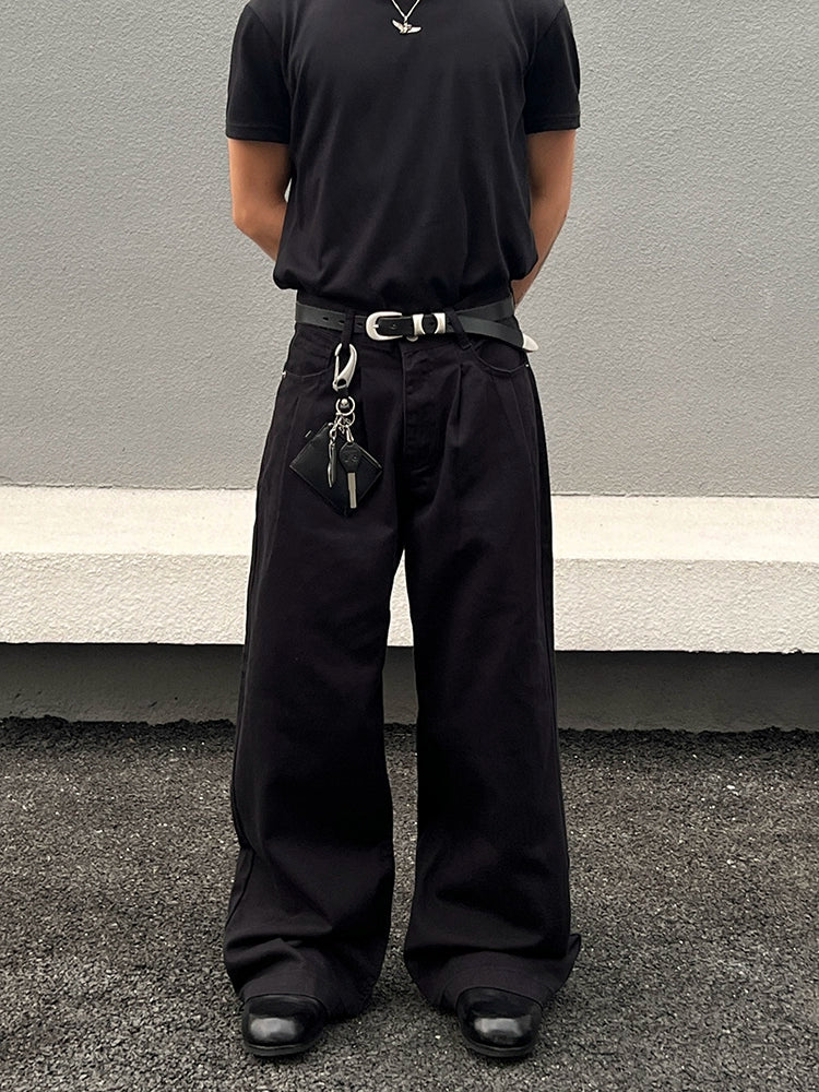 Draping Wide Leg Pants WN19461