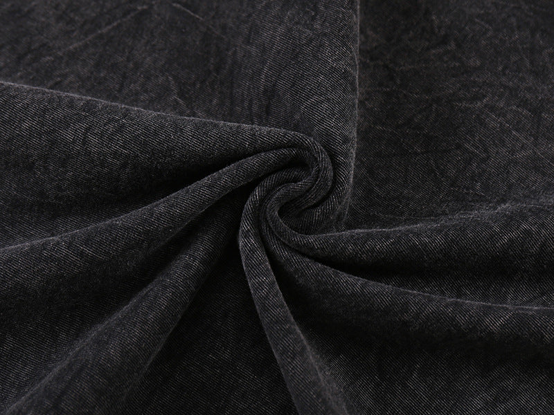 Portrait Design Washed Oversize Short Sleeve T-Shirt WN18591