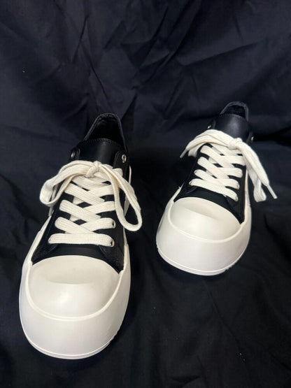Chunky Shell Toe Platform Lace-Up Sneakers WN24543