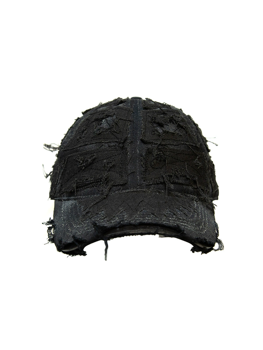 Damage Denim Patchwork Cap WN21119
