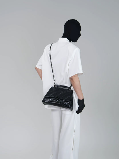 Stand-Neck Short Sleeve T-Shirt WN17305