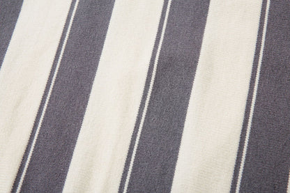 Colorblock Striped Polo Knit Sweater WN11393