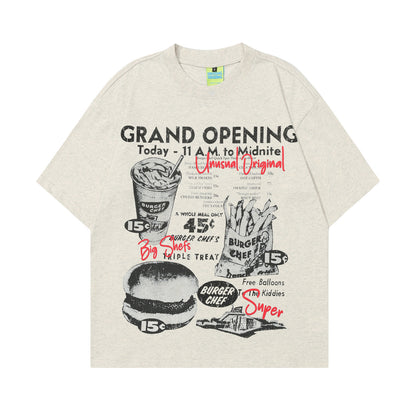 Graphic Art Print Oversize Short Sleeve T-Shirt WN25949