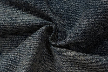 Gradient Washed Wide-Leg Cargo Denim Jeans WN11310