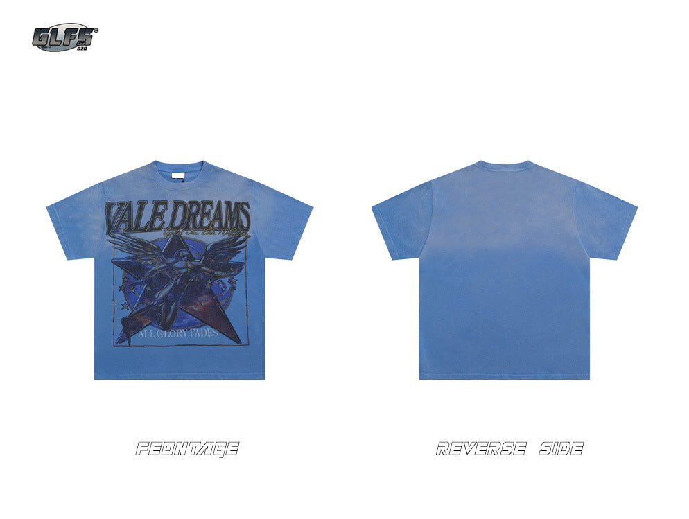 Artwork Graphic Short Sleeve T-Shirt WN26483