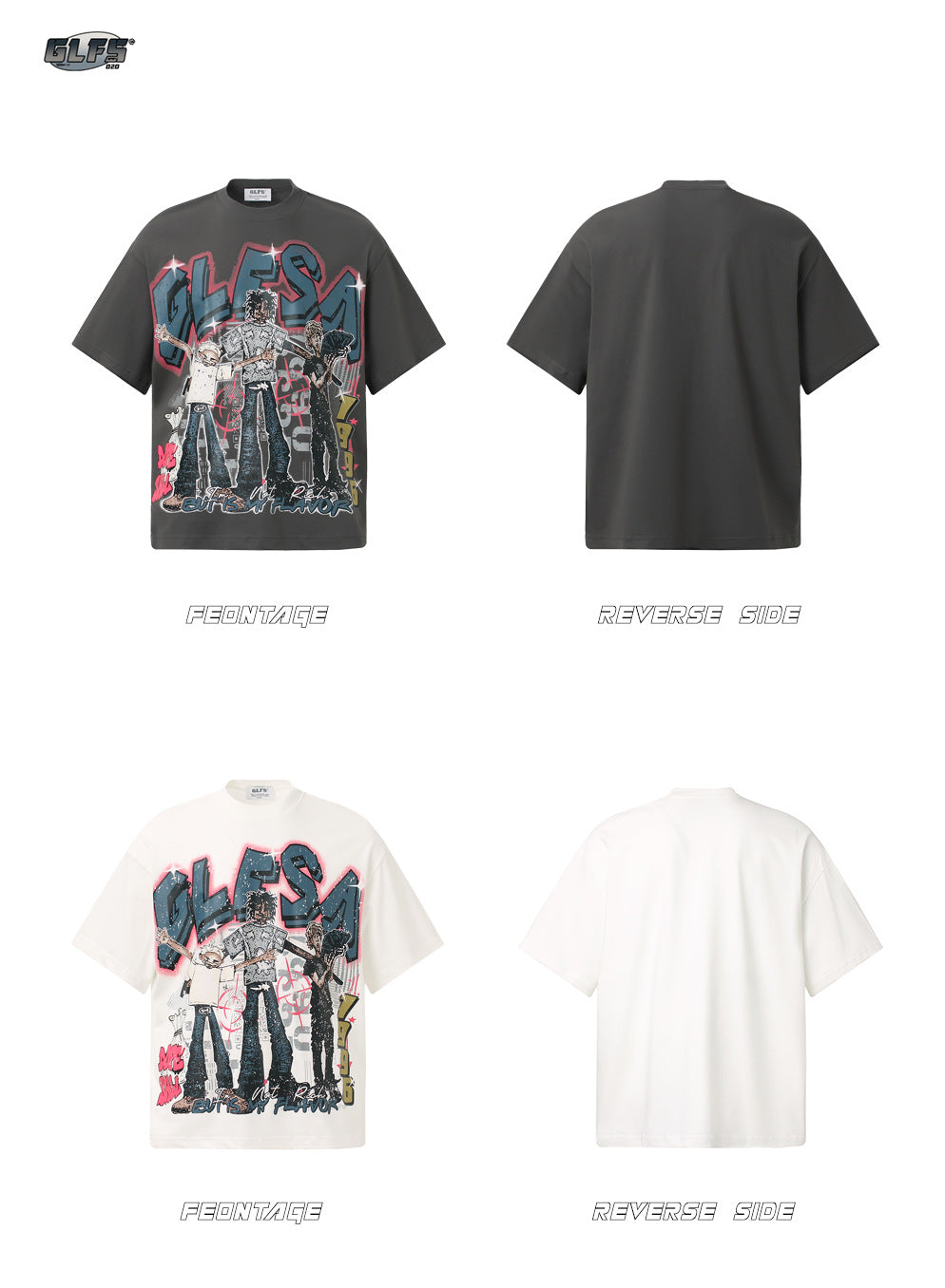 Graffiti Art Design Short Sleeve T-Shirt WN26444