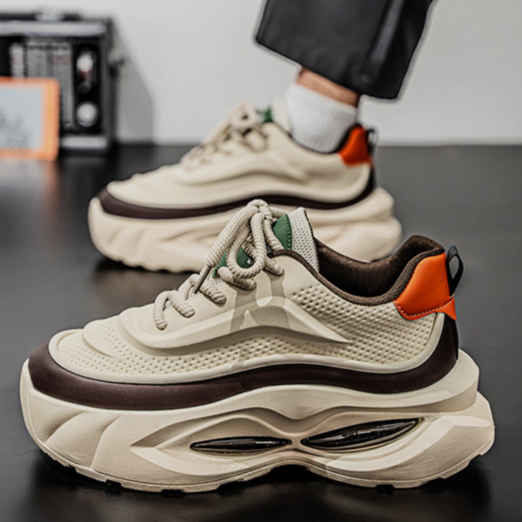 Color-Block Platform Chunky Sneakers WN23357