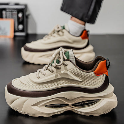 Color-Block Platform Chunky Sneakers WN23357