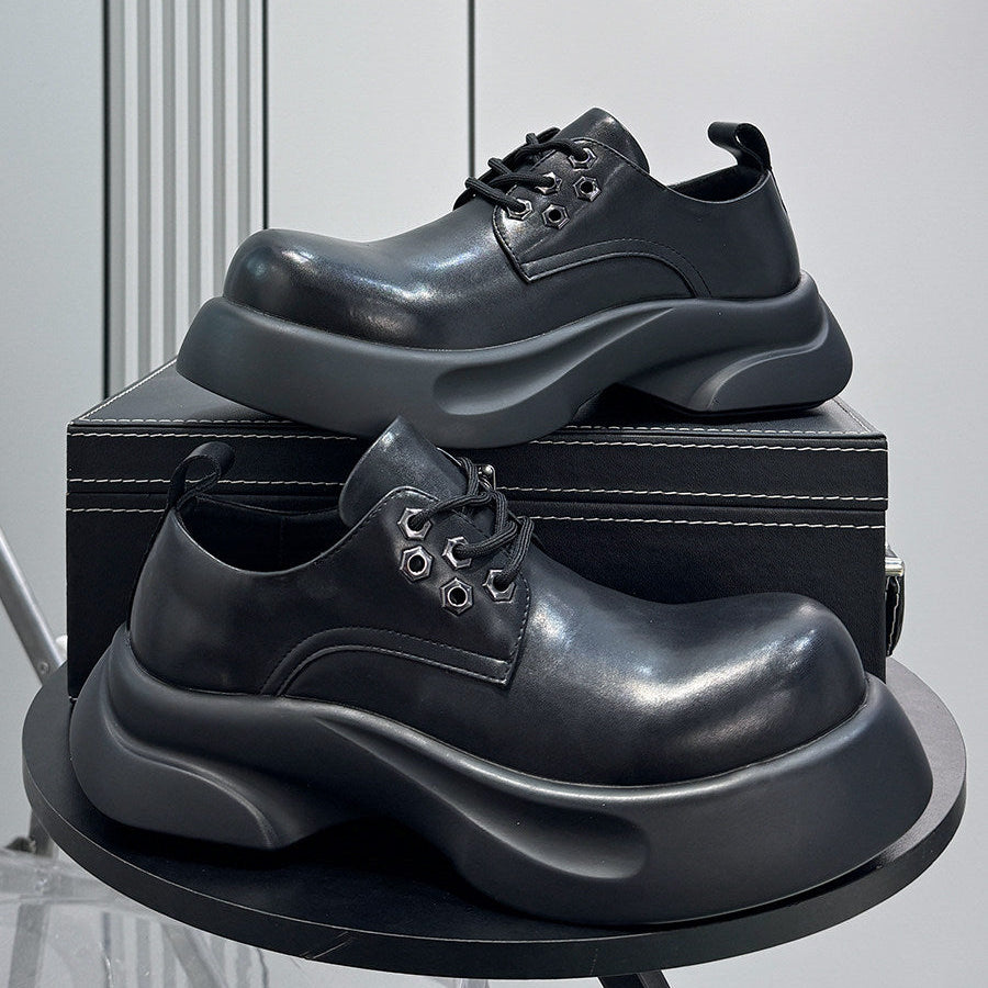 Platform Height Increase Round Toe Sneakers WN24786