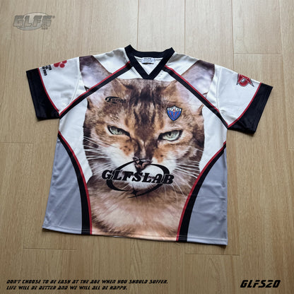 Sporty Animal Graphic Letter Short Sleeve T-Shirt WN26520