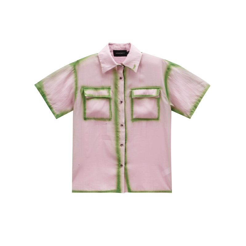 Lightweight Breathable Oversize Short Sleeve Shirt WN18999