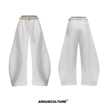 Houndstooth V-Neck Short Sleeve T-Shirt & Double Waistband Curved Hem Pants Setup WN18366