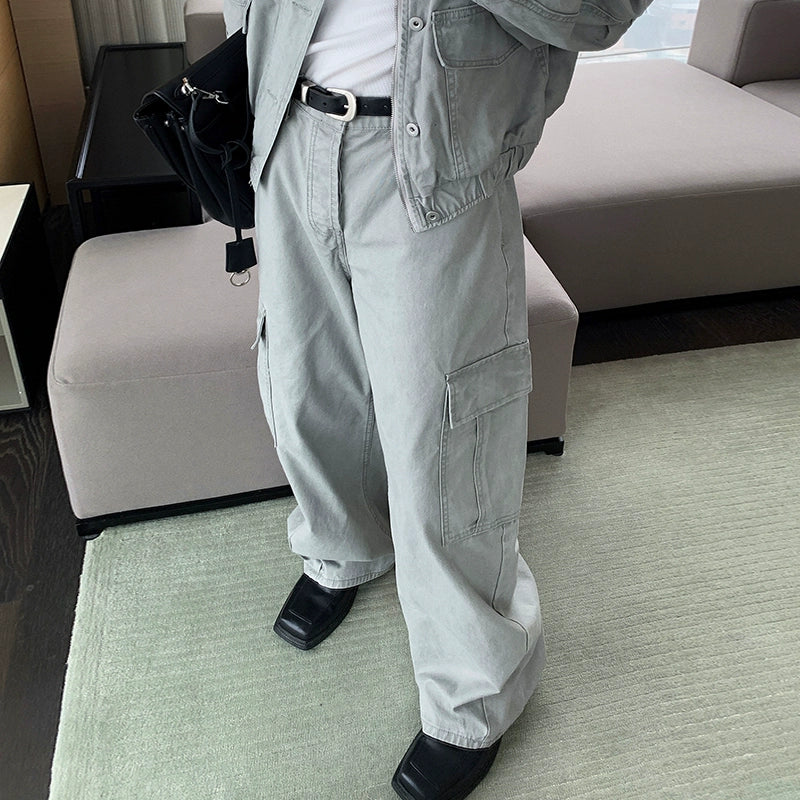 Oversize Denim Jacket & Cago Denim Jeans Setup WN20406