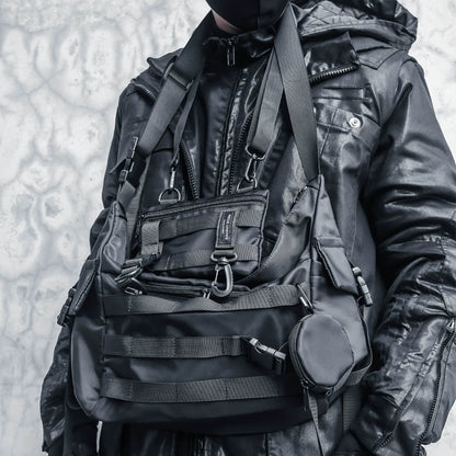 Detachable Pouch Utility Chest Bag WN22517