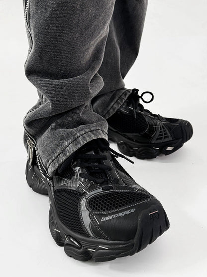 Platform Design Sporty Sneakers WN19111