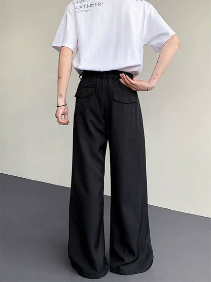 Drapey Design Wide Leg Trousers WN19284