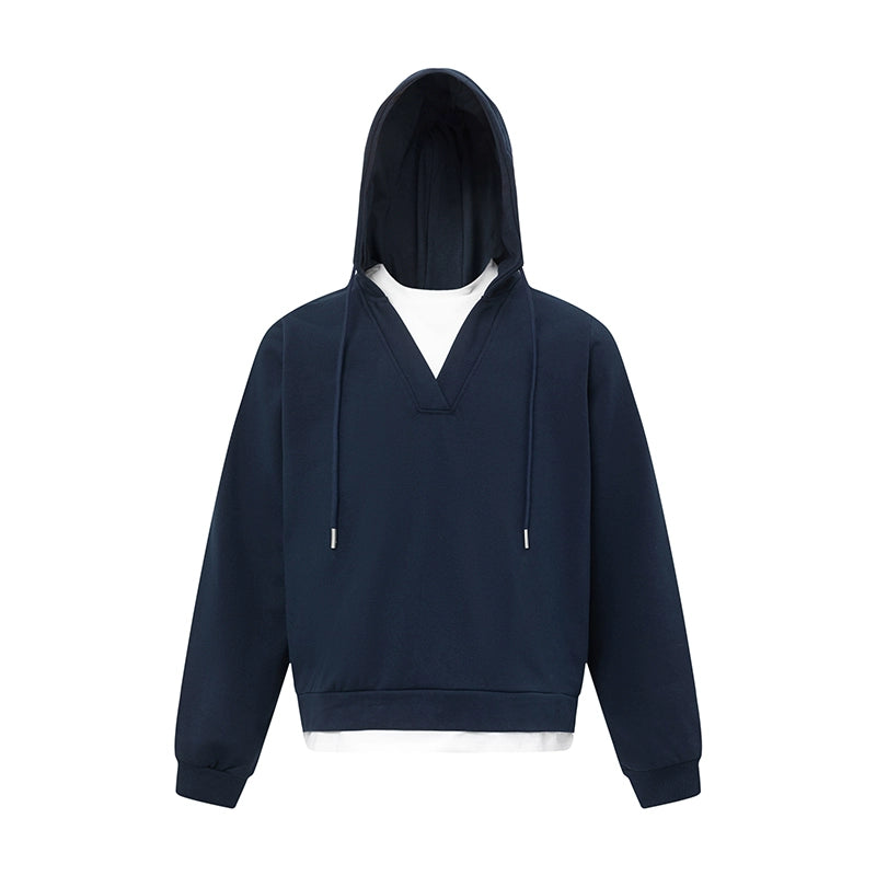 Pullover V-neck Hoodie WN8292