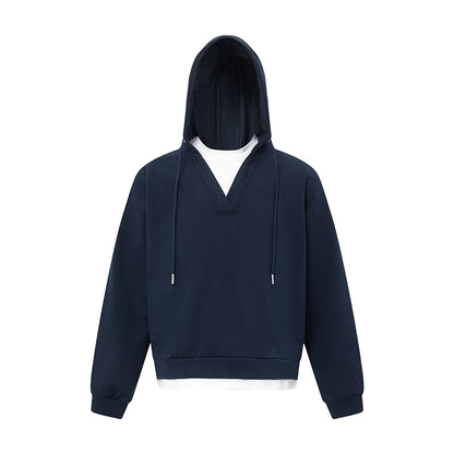 Pullover V-neck Hoodie WN8292