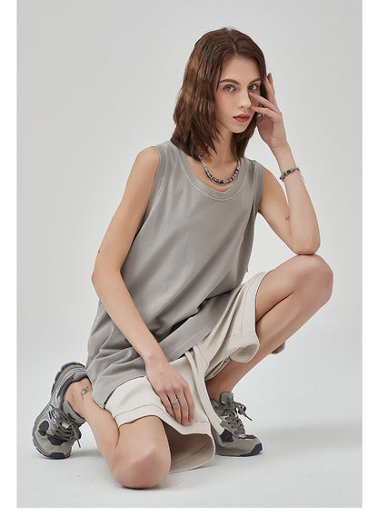 Washed Tank Top WN6641