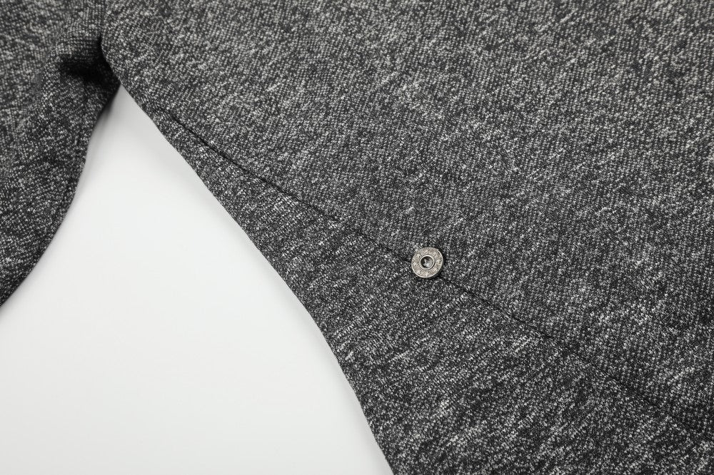Textured Cowl Neck Hoodie WN28108