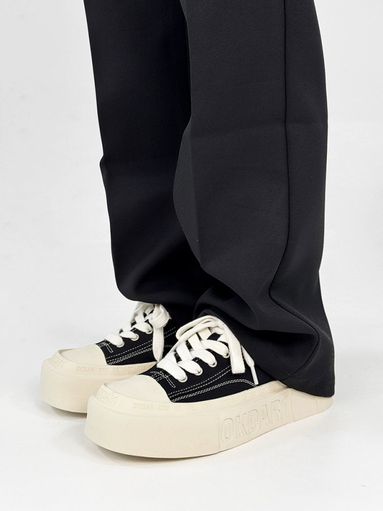 Color Block Design Canvas Sneakers WN19125