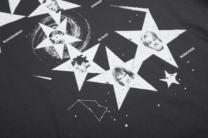 Star Graphic Raglan Long Sleeve T-Shirt WN27991