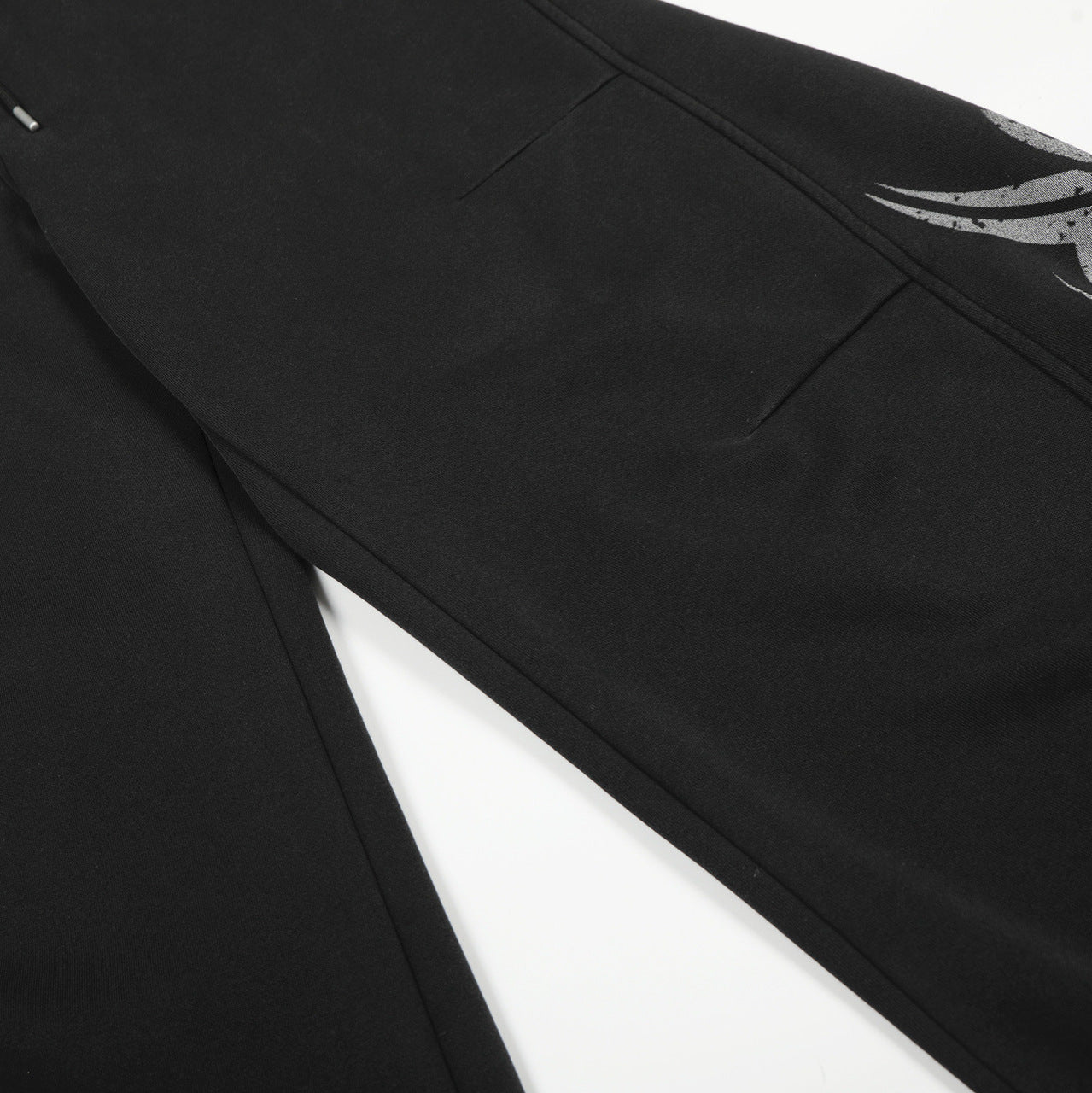 Tribal Print Drawstring Wide Leg Sweatpants WN25390