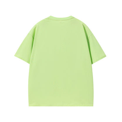 3D Heart Letter Embroidery Short Sleeve T-Shirt WN26923
