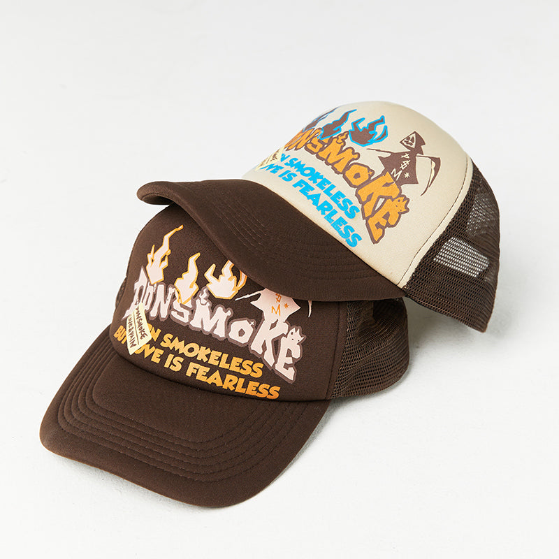 Flame Reaper Graphic Trucker Cap WN10099