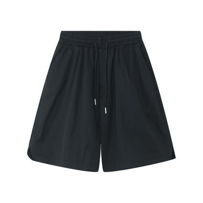 Half Zip Short Sleeve T-Shirt & Half Pants Setup WN24901