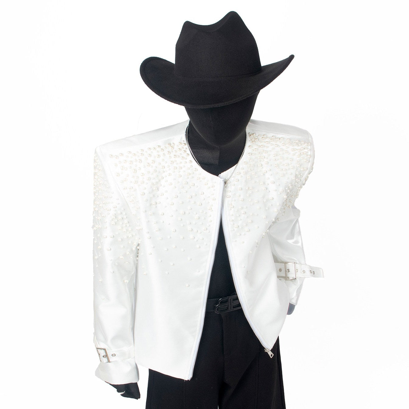 Beads Decor Short Jacket WN23683