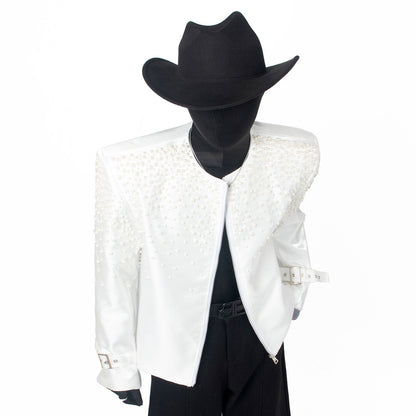 Beads Decor Short Jacket WN23683