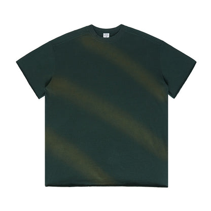 Washed Oversize Short-sleeve T-shirt WN6418