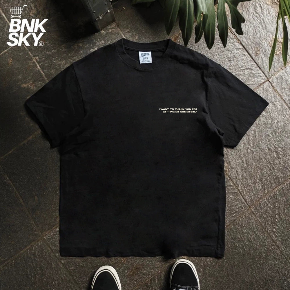 Wing Art Print Oversize Short Sleeve T-Shirt WN16716