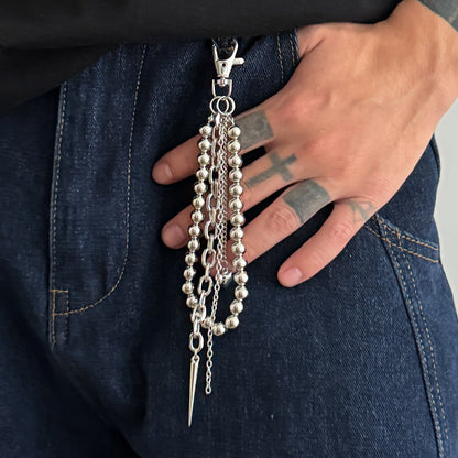 Studs Beaded Keychain WN21076