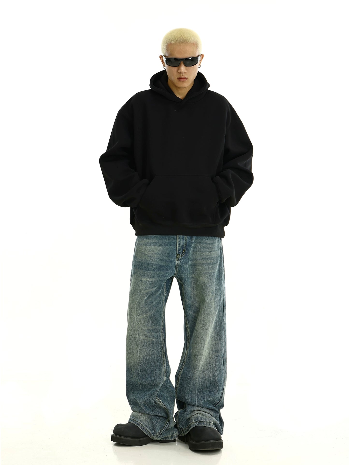 Heavyweight Pullover Cleanfit Hoodie WN8291