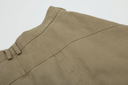 Wide Leg Curved Pants WN25470