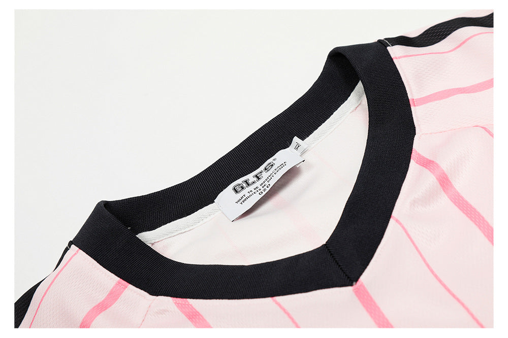 Sporty Striped Long Sleeve T-Shirt WN26433