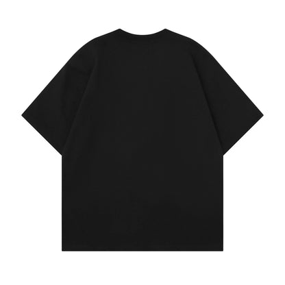 Heart Graffiti Oversize Short Sleeve T-Shirt WN25657