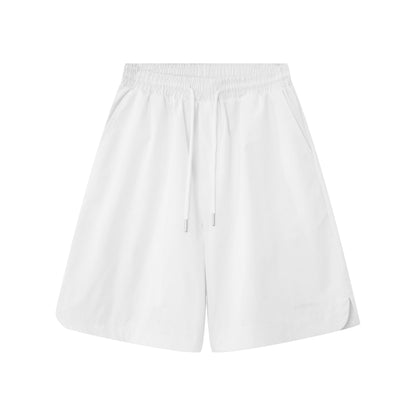 Half Zip Short Sleeve T-Shirt & Half Pants Setup WN24901