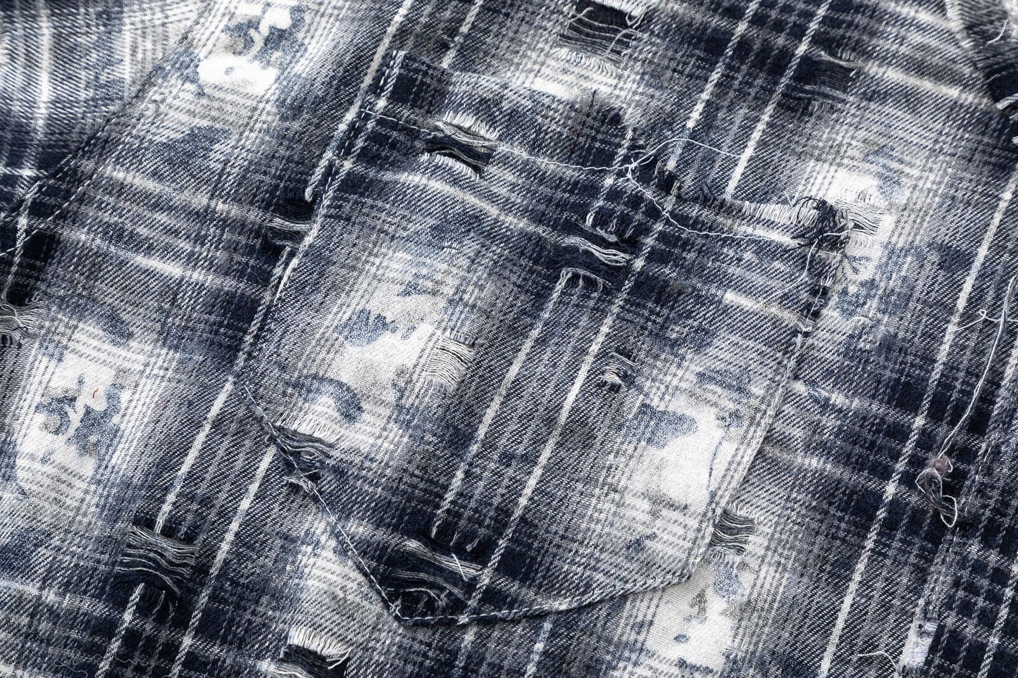 Plaid Design Long Sleeve Shirt WN15482