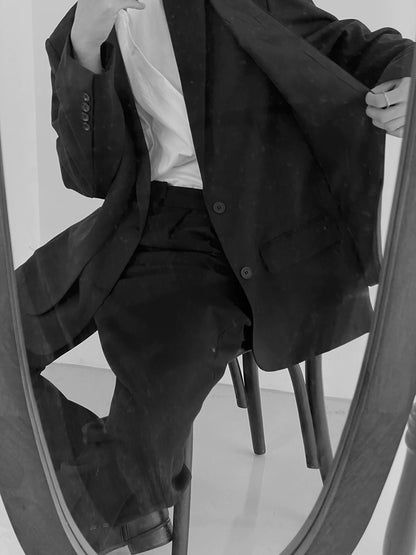 Fake Layered Tailored Jacket WN21597