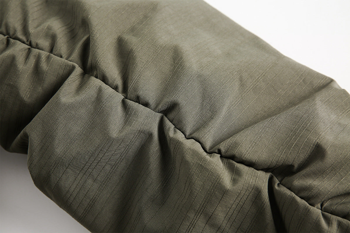 Detachable Fur Collar Flight Jacket WN12705