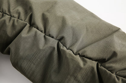 Detachable Fur Collar Flight Jacket WN12705