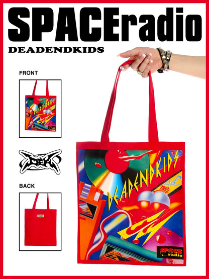 Graphic Print Tote Bag WN22275