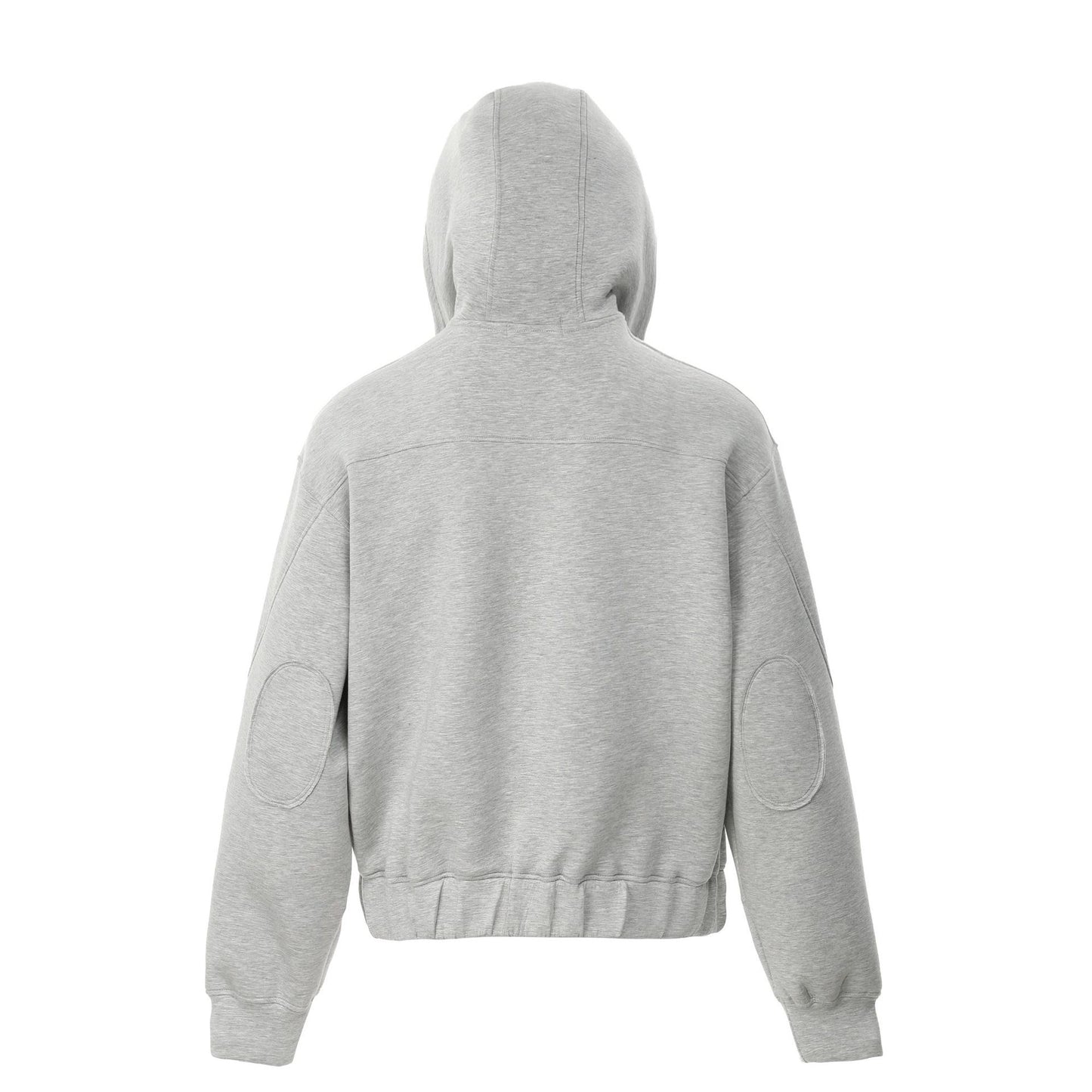 Oversize Simple Zipper Hoodie WN13126