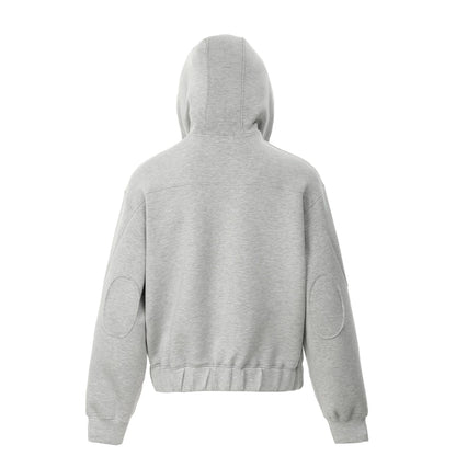 Oversize Simple Zipper Hoodie WN13126