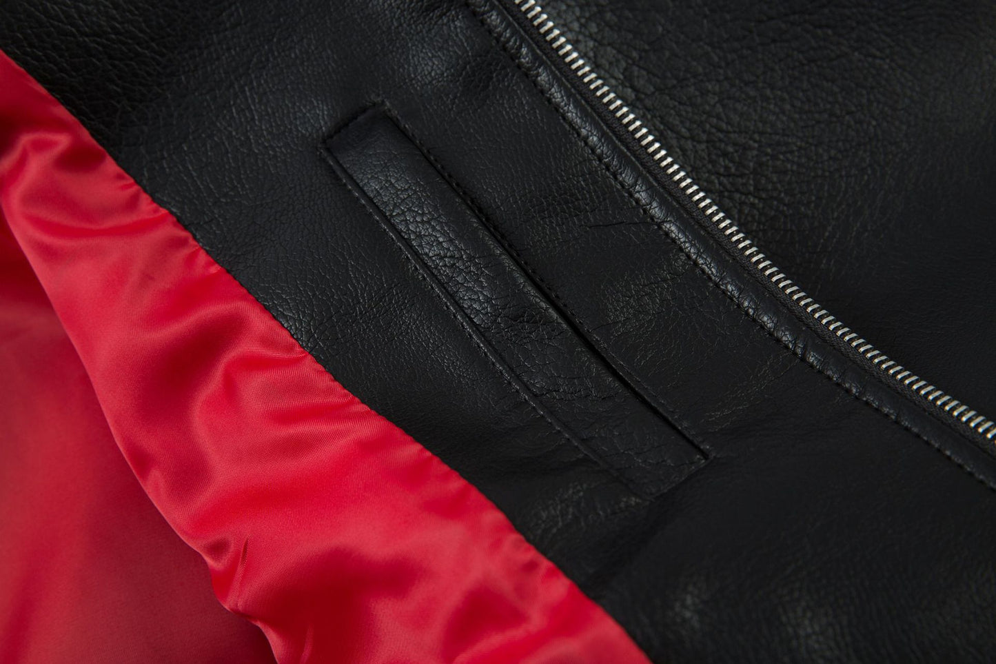 Boxy Oversize PU Leather Jacket WN23068